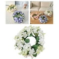 thumbnail image 2 of 门饰挂花小野花烛台花环家居客厅餐桌玄关摆件婚庆用品摄影道具 白色, 2 of 9