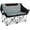 Black Camouflage, variant on Double Camping Chair,2 Person Camping Chair Oversized Folding Loveseat,Heavy Duty Camping Couch & Outdoor Sofa with Cup Holders, Black