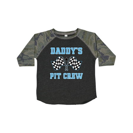 

Inktastic Daddys Pit Crew Boys Racing Gift Toddler Boy Girl T-Shirt