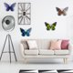 thumbnail image 5 of Metal Mariposa Decoración Metal Pared Arte Colgante Mariposa Escultura Para Dormitorio Sala De Estar Oficina Jardín 4 Uds matsuzay HA035707-00, 5 of 6