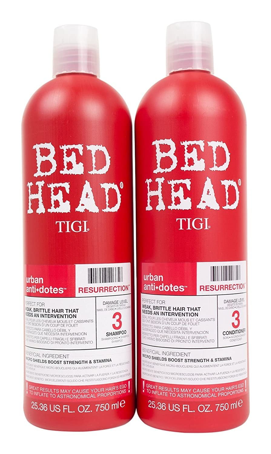 Bed Head Shampoo and Conditioner, Urban Antidotes Resurrection, 25.36