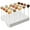 white, variant on 20-Hole Cake Pop Stand with Sticks, Bags, and Gold Twist Ties – White Lollipop Holder Display for Cake Pops, Candy Pops, Parties and Dessert Tables