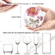 thumbnail image 4 of Posavasos de cuero de 6 piezas, juego de flores con ilustración de acuarela en fondo blanco simple, posavasos para bebidas, posavasos para tazas, regalo de inauguración de la casa, ideal para la, 4 of 7