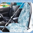 thumbnail image 6 of Uorisanigo Waterproof Car Seat Towel Cover - Blue Banana Leaf Print Bucket Towel Seat Covers Fits for Most Vehicles - Sweat-Proof & Machine Washable for Athletes, Gym Workouts, 6 of 6