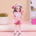 thumbnail image 6 of KOYPTL Lifelike Fashionable Style Doll for Toddlers Kids Ages 3 4 5 6,Gift Box Music Dolls Toy for Soothing Decoration,Suitable for Girls Pretend Play Christmas Stocking Stuffers Birthday Gift-12 in, 6 of 6