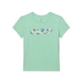 thumbnail image 5 of Reebok Girl’s Printed Short Sleeve Graphic T-Shirt, Sizes 4-18, 5 of 6