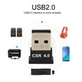 thumbnail image 4 of Adaptador Bluetooth, Dongles Inalámbricos De Amplia Compatibilidad, Velocidad De Transmisión Estable De Interfaz Universal USB 2.0 Para Una Variedad De Extensiones De YLSHRF Bluetooth Adapter, 4 of 8