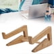 thumbnail image 2 of Computer Stand Riser Bamboo Laptop Notebook Support Bracket Shelf Office Accessory, 2 of 5