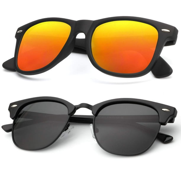 Gafas de sol KALIYADI polarizadas semisin montura que bloquean los rayos UV
