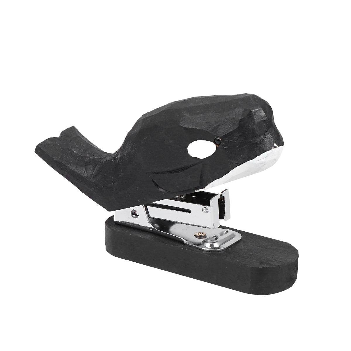 Stapler Office Mini Desk Cute Staplers Supplies Wooden Accessories