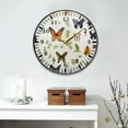 thumbnail image 7 of Butterfly Organism Wall Clock Silent Non-Ticking Round 12 Inch Quartz Battery Operated Wall Clock for Kitchen,Bedroom,School,Living Room Home Decor, 7 of 7