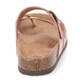 thumbnail image 3 of Time and Tru Women's Asymmetric Strap Footbed Sandals, Wide Width Available, 3 of 6