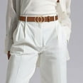 thumbnail image 5 of 4 Pack Women Leather Belts Faux Leather Jeans Belt with Double O Ring Buckle, 5 of 7