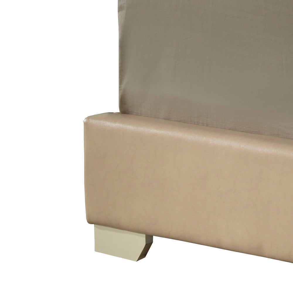 Glory Furniture Aaron Queen Bed in Beige Color