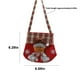 thumbnail image 3 of Puntoco Estilo No Tejido De Los Ciervos Del Bolso Del Regalo Del Bolso Del Caramelo De La Navidad De La Historieta,Decoración Hogareña, 3 of 7