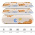 thumbnail image 2 of HAHDAXIA Cute Dog Pattern Bedding Solid Comforter Set for All Seasons,3 Pieces(1 Comforter+2 Pillowcases),Soft Microfiber Bedding Set Queen(90"x90"), 2 of 7