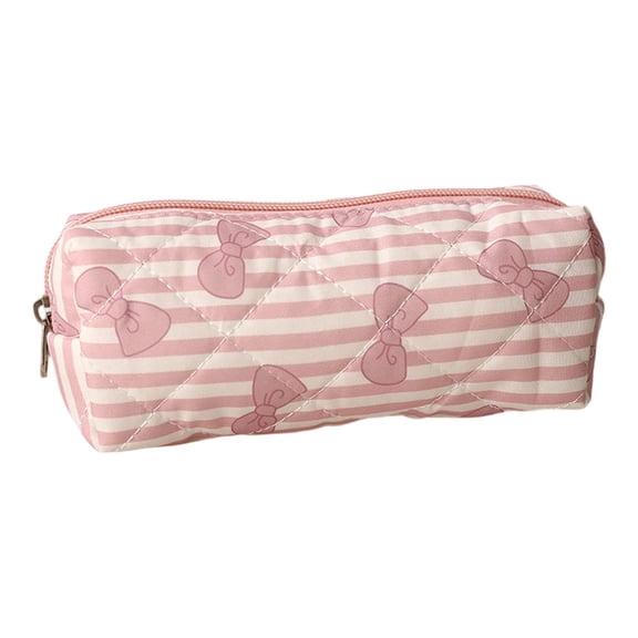 Makeup Bag Small Cosmetic Bags for Purse Women Girls Flower Simple Make Up Pouch
