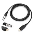 thumbnail image 4 of Professional Plug And Play Usb To Xlr Female Mic Cable, Portable Audio Cable, Microphone Accessory For Transmit Sound Record Digital Music Support Usb 2.0/1.1 200cm, 4 of 8