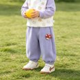 thumbnail image 2 of OJSFQUFP Girls' Pants Leg Binding Pants Baby and Toddler Sanitary Pants Thickened Clothing Outerwear Warm Pants Travel Pants for Kids, 2 of 7