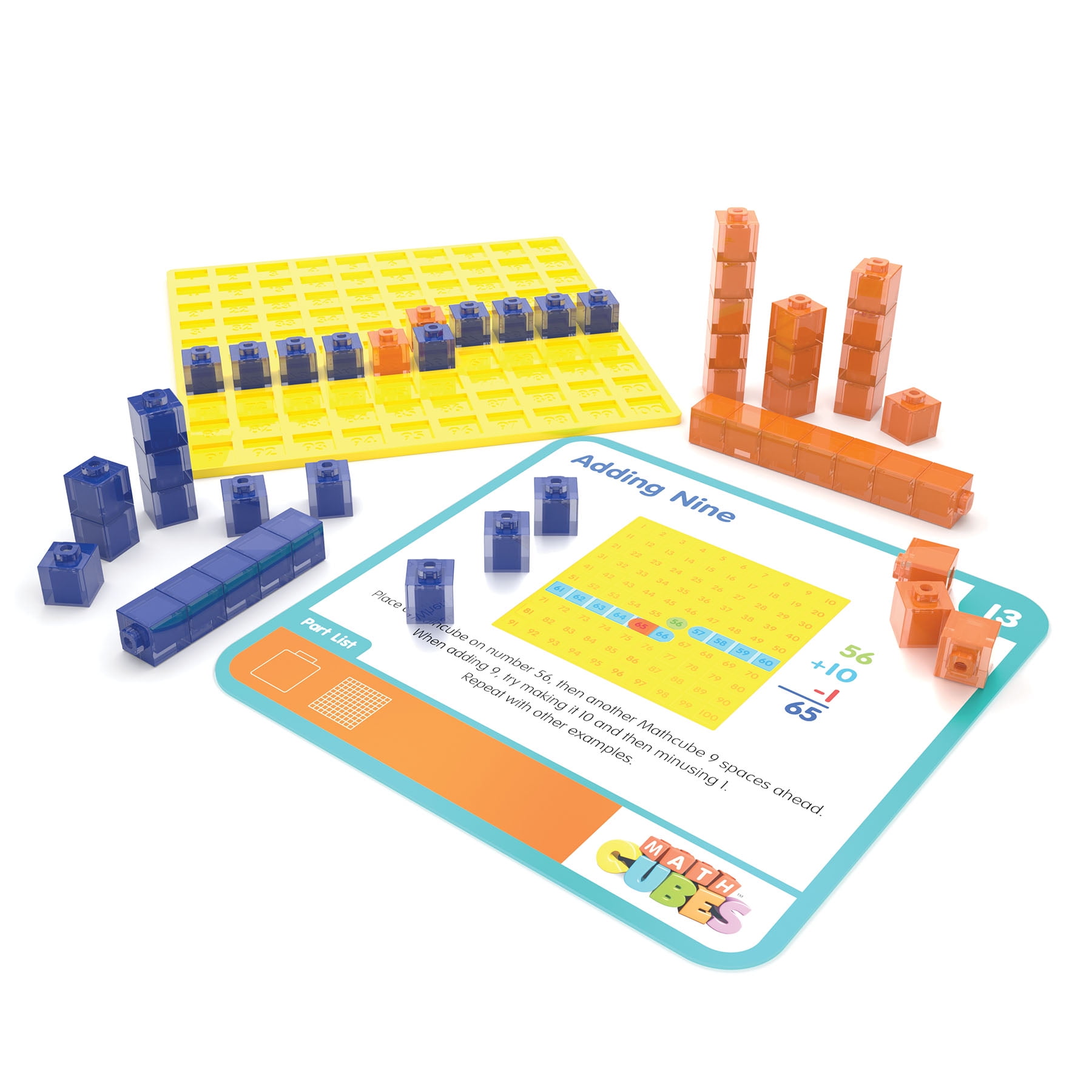 Junior Learning Mathcubes - Hundreds Board