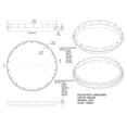 thumbnail image 4 of Polylok 20" x 6" Septic Tank Riser, 4 of 7