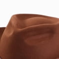 thumbnail image 5 of CAUYDY Toddler Boys Girls Wide Brim Cowboy Hat Unisex Western Ranch Sun Hat for Kids Outdoor Play Youth Cowgirl Hats Gift for Children Sizes 4-10 Years,Brown, 5 of 5