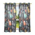 thumbnail image 6 of Yayeee Window Curtains Set of 2 for Living Room Light Filtering 63"x42", Cute Dinosaur, 6 of 7