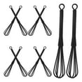 thumbnail image 1 of CTIRCHIU 10Pcs Hair Coloring Mixer Black Plastic Handheld Whisk for Salon and Home Use, 1 of 7