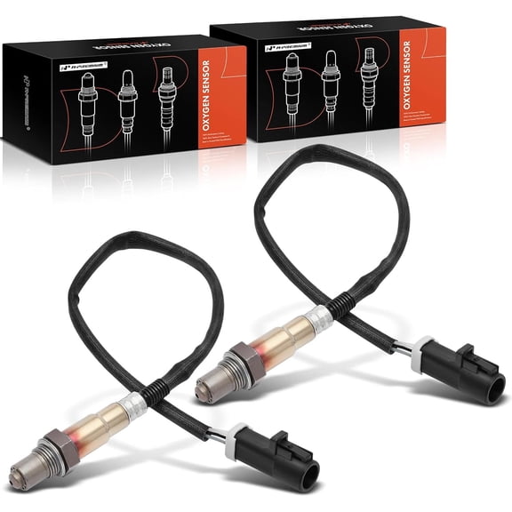 A-Premium O2 Oxygen Sensor Compatible with Ford F-150, Explorer Sport Trac 2004-2005, Expedition Ranger & Lincoln Navigator & Mazda B3000 & Mercury, 2-PC Set, Replace# XL3F9F472AA1, XL3F9F472BA