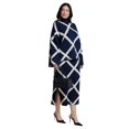 thumbnail image 3 of ELOQUII Women's Plus Size Mock Neck Intarsia Sweater, 3 of 4