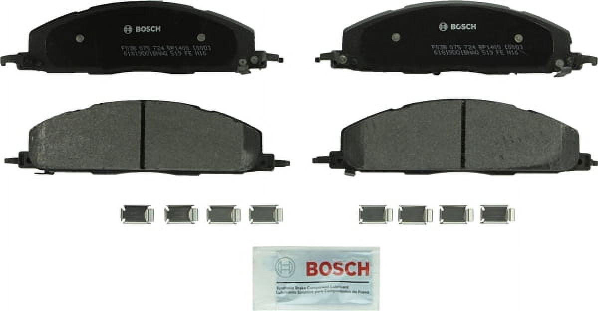 Bosch QuietCast Premium Brake Pad Set, w/ Shims