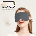 thumbnail image 6 of JikouIivo Satin Both Sides Sleep Eye Mask - 1Pcs Silk Like Sleeping Masks Warm And Cool Double-Sided Available Blindfold Eye Mask Lightweight Night Eyeshade, 6 of 8