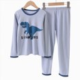 thumbnail image 5 of HFHAPW Toddler Kids Pajamas 2pcs Long Sleeves Pjs Sets Print PJs for Girl Boys Fall Winter Sleepwear, 5 of 6