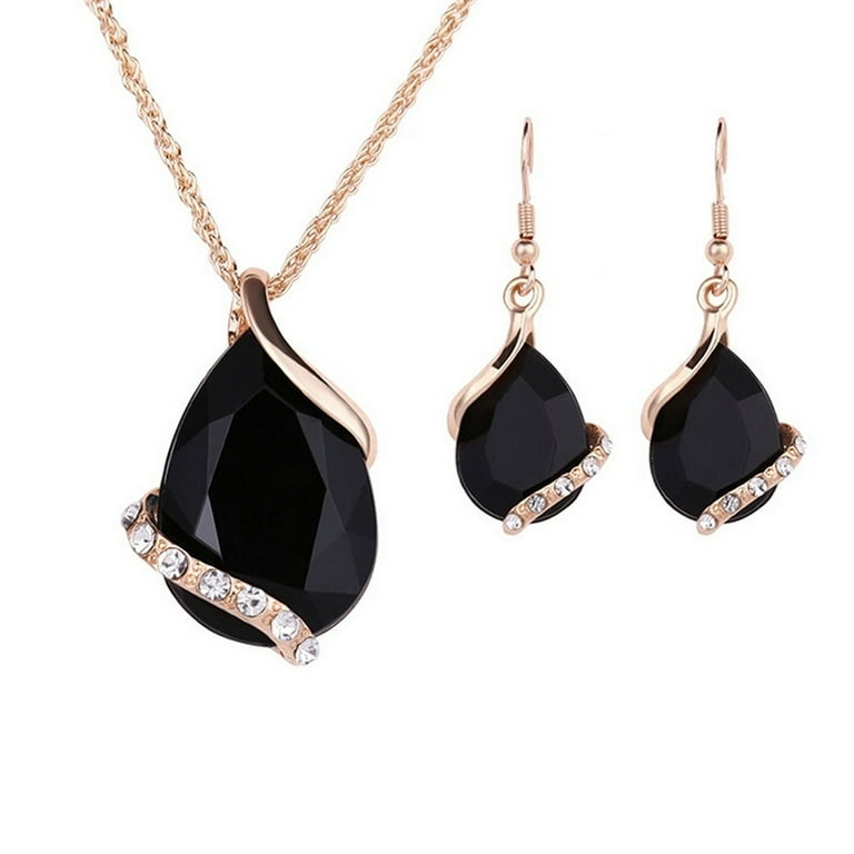 Black 2024 prom jewelry