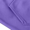 thumbnail image 6 of GrmtClth Mens Hoodie Soft Knit Leisure Pullover Hooded Sweatshirt Adjustable Drawstring Hood Pocket Oversized Silhouette Daily Commute Street‑wear Workout Tops, 6 of 8