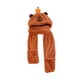thumbnail image 5 of Gorro y bufanda cálidos,Conjunto de guantes y bufanda con gorro de 3 en 1,Gorro de felpa suave y cálido con capucha de animal,Gorros de disfraz,bufandas con capucha de felpa,gorros, 5 of 9