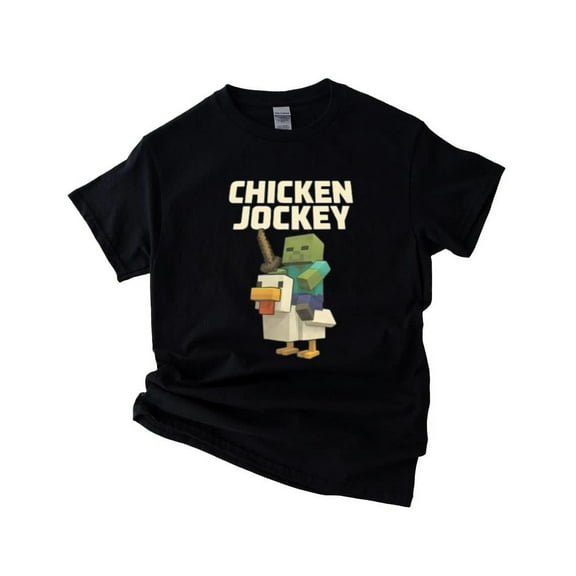 Vintage Chicken Jockey T-Shirt with Retro Farm-Inspired Humor Style, for men & women, up to size 5XL