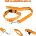 thumbnail image 7 of LINLIN LED Dog Leash and LED Dog Collar, USB Rechargeable Dog Lights Light Up Dog Collars Weatherproof Dog Leash 120cm, 7 of 7