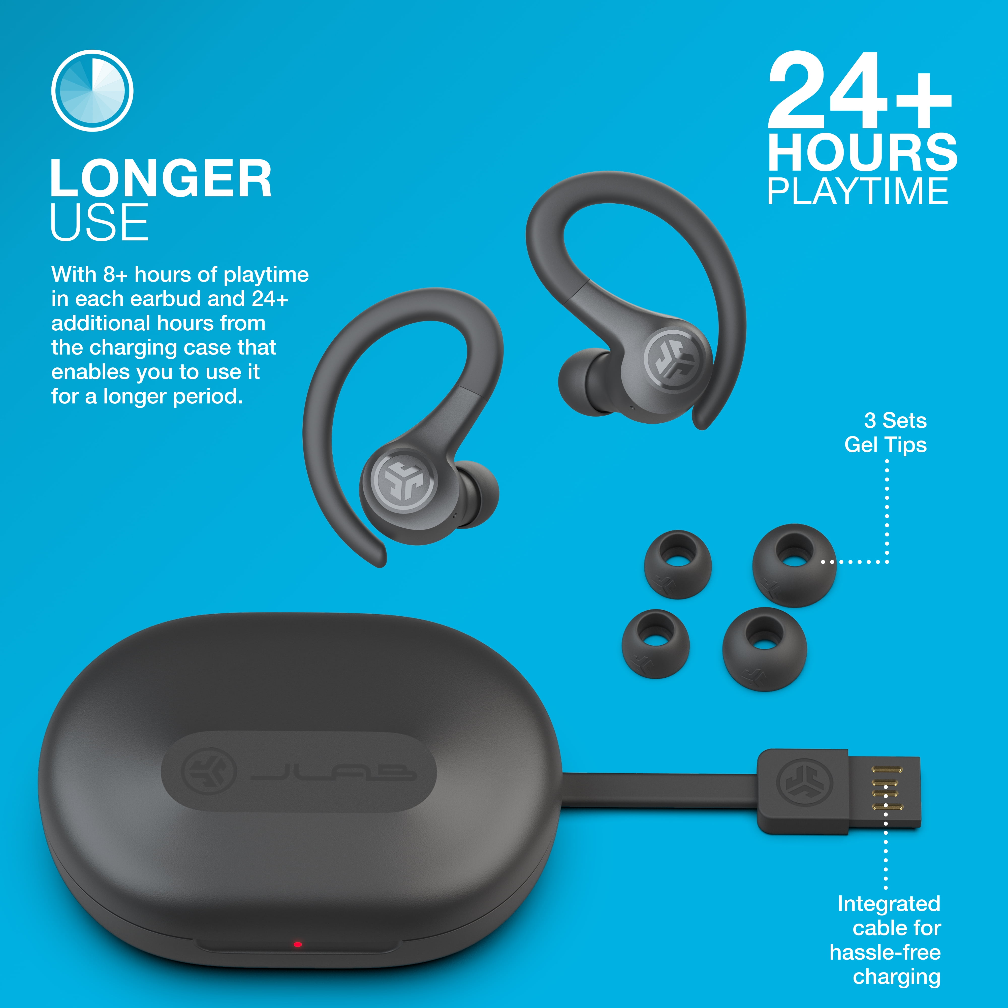 Open Box Jlab Go Air Sport True Wireless Earbuds