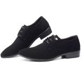 thumbnail image 1 of Zapatos casuales formales Zapatos de cuero de negocios Zapatos de hombre esmerilados casuales puntiagudos Wmkox8yii 123q2260, 1 of 1