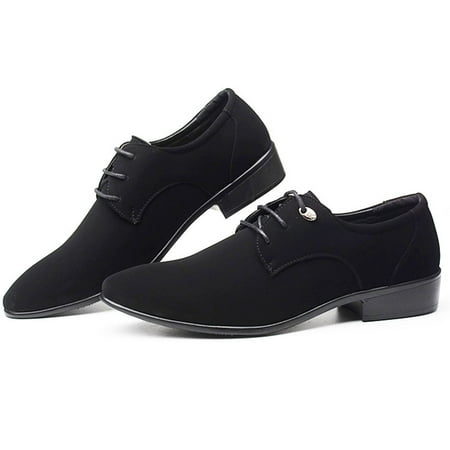 

Formal Casual Shoes Business Leather Shoes Pointed Casual Frosted Men s Shoes
