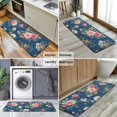 thumbnail image 6 of Pioneer Flower Floral Print Pattern Kitchen Rug Mat,Kitchen Runner Rugs Non Skid Washable,Decorative Kitchen Floor Mats for Kitchen,Sink,Laundry,17"x47.2", 6 of 7