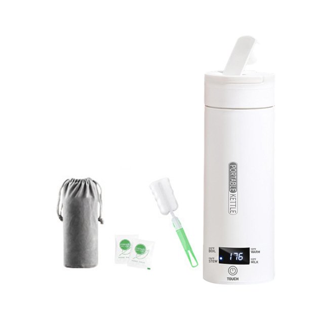 simhoa Portable Electric Kettle 500ml Mini Water Heater for Parties Traveling Hotel