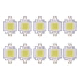 thumbnail image 4 of 10 piezas 10W LED SMD Chip COB DC 9‑10V para lámpara de luz de inundación Bombilla de perlas de alta potencia Blanco frío, 4 of 14