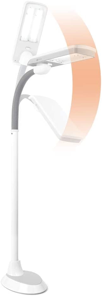 OttLite 36w Pivoting Shade Floor Lamp