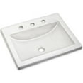 thumbnail image 2 of American Standard 0643.008 21" Drop-In Bathroom Sink - White, 2 of 3