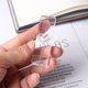 thumbnail image 2 of Juego de herramientas de estampado transparente de bloque de sello acrílico con artesanía de línea de cuadrícula (2x7cm) Tmvgtek Para estrenar, 2 of 9