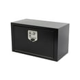 thumbnail image 2 of SCITOO 24 Inch Iron Truck Bed Tool Box,Heavy Duty Diamond Plate Trailer Tool Box with Lock Keys,Tool Storage Organizer Chest for Pick up,Truck Bed,ATV,RV TrailerWaterproof Black 24X12X14, 2 of 4