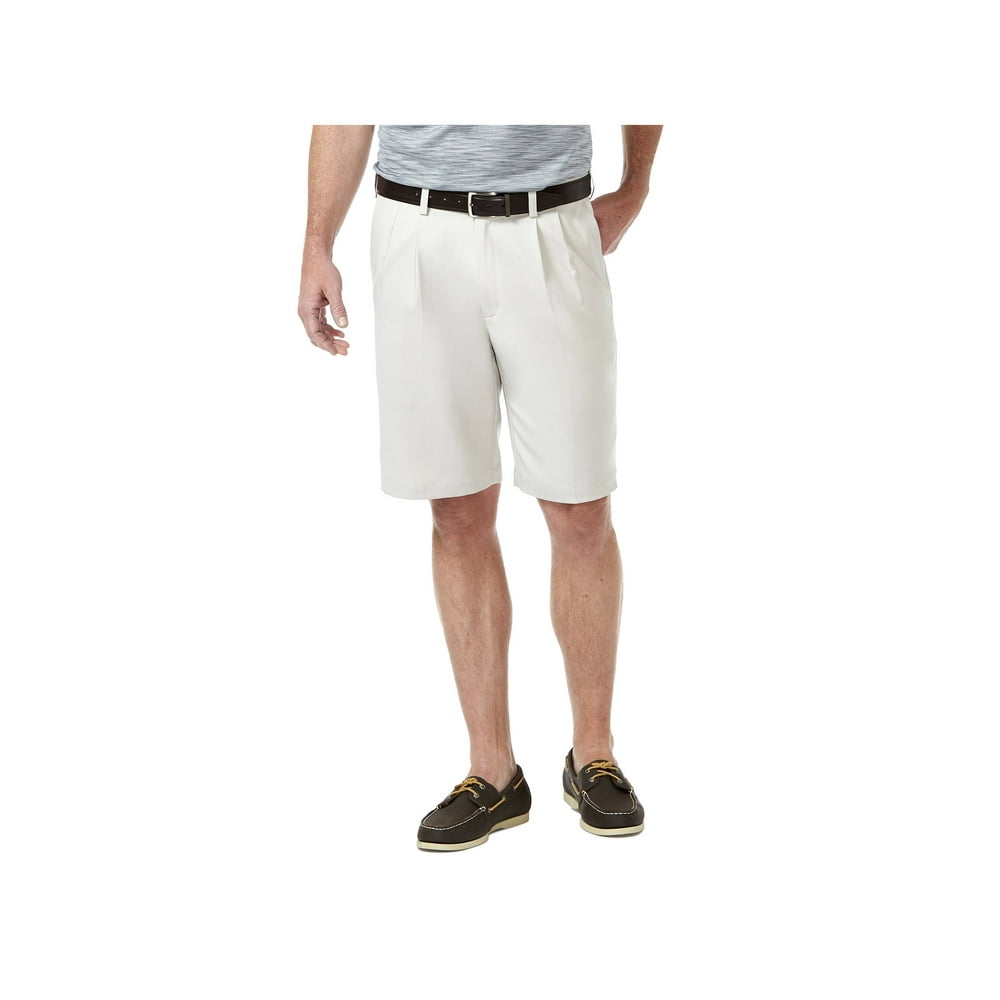 Haggar - Cool 18® Pro Shorts Regular Fit HS00439 - Walmart.com ...