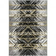 thumbnail image 2 of 8' x 11' Grey Geometric Lines Area Rug, 2 of 2